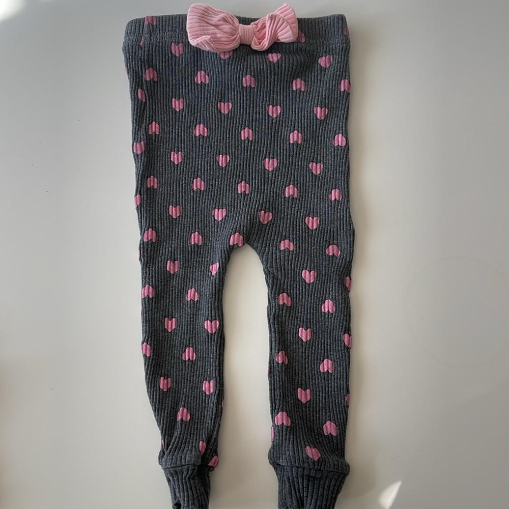 NWOT baby pink heart onesie - Picture 4 of 6